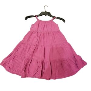 Toddler Girls Tiered Swing Dress